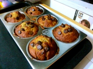 Muffins at my host's house