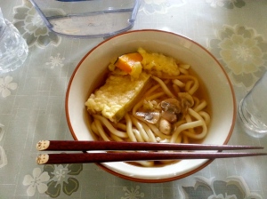Soba at my host's house