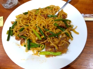 Yaki Soba 焼きそば with Beef strips
